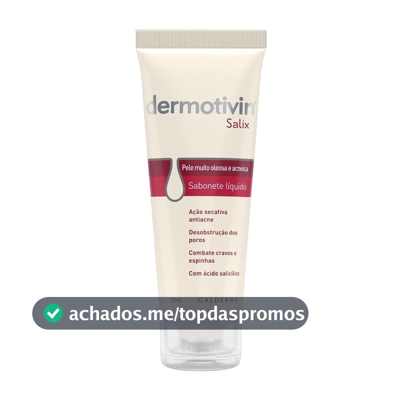 Dermotivin Salix Sabonete Liquido 70 Ml
