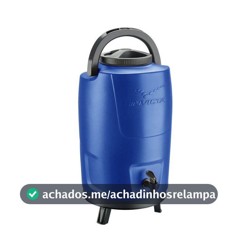 Botijão Térmico 12 Litros Azul Royal