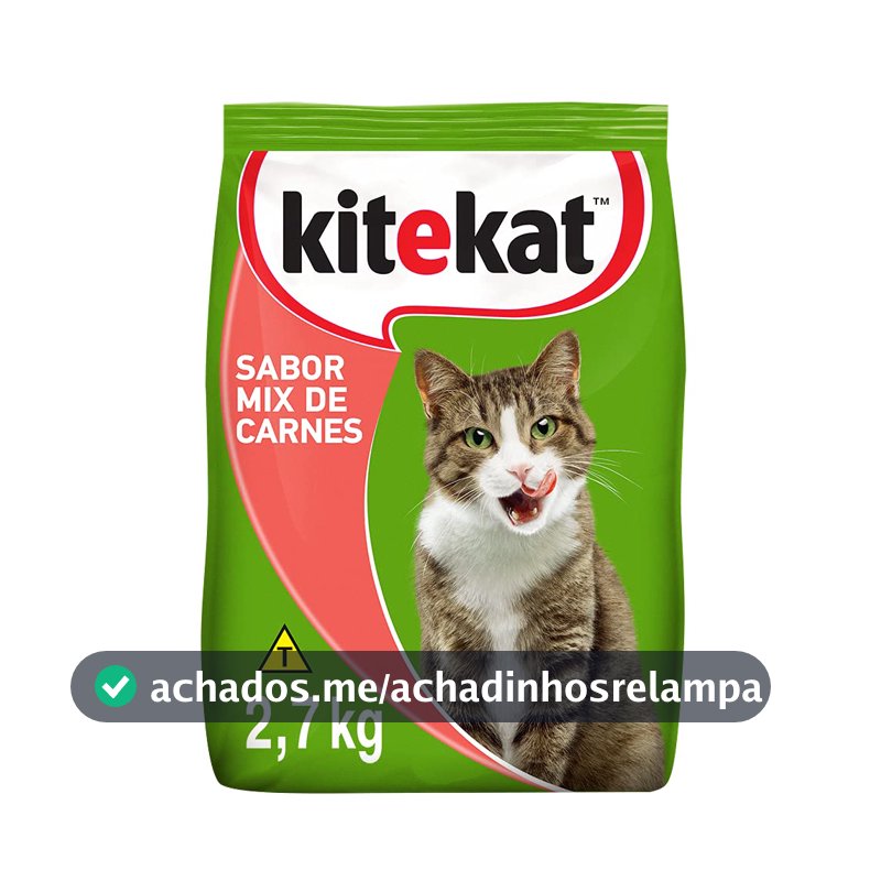 Kitekat Ração Mix De Carnes Para Gatos Adultos 2 7Kg
