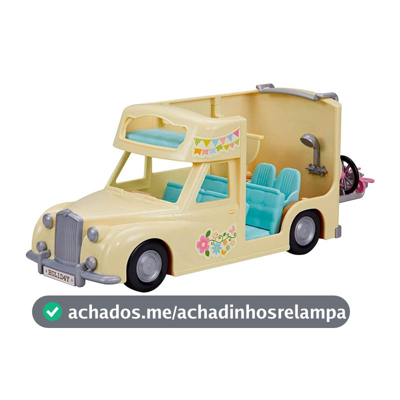 Sylvanian Families Camping Van da Família, 19 peças