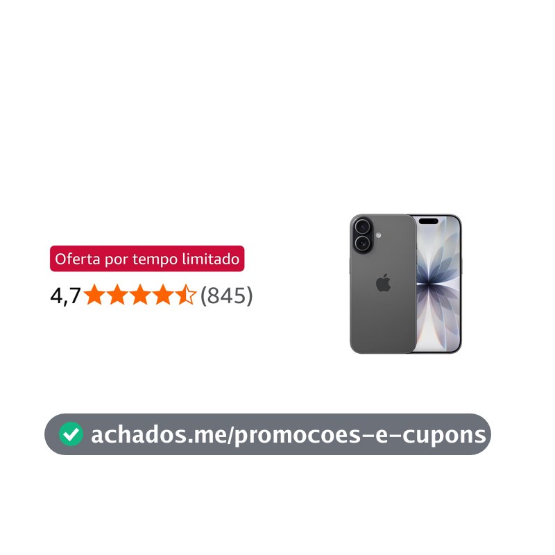 Apple iPhone 17 de 256 GB — Preto