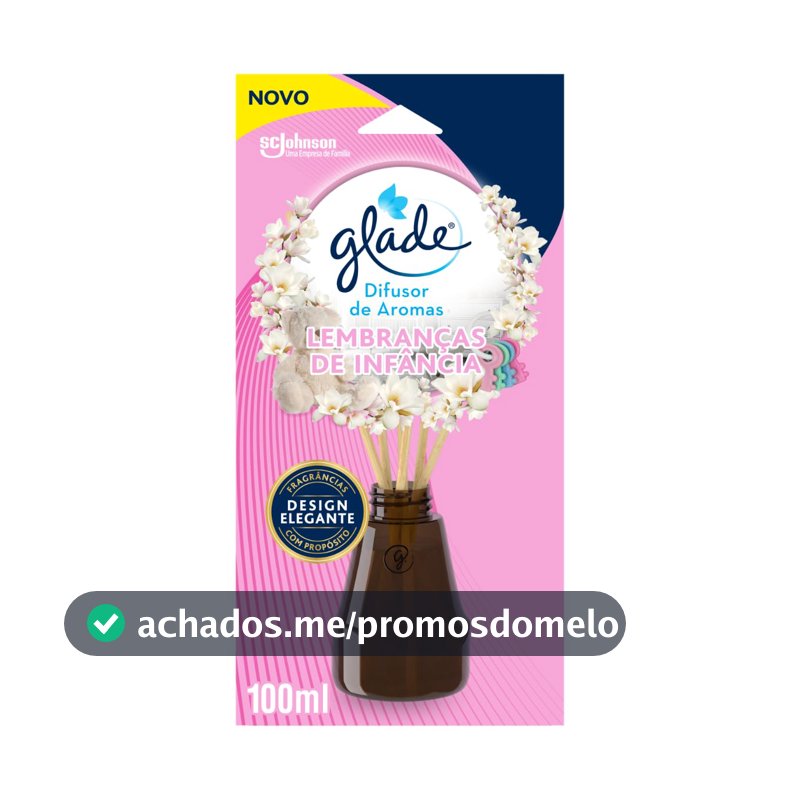 Glade Difusor de Ambiente, Lembranças de Infância, 6 Varetas, 100ml