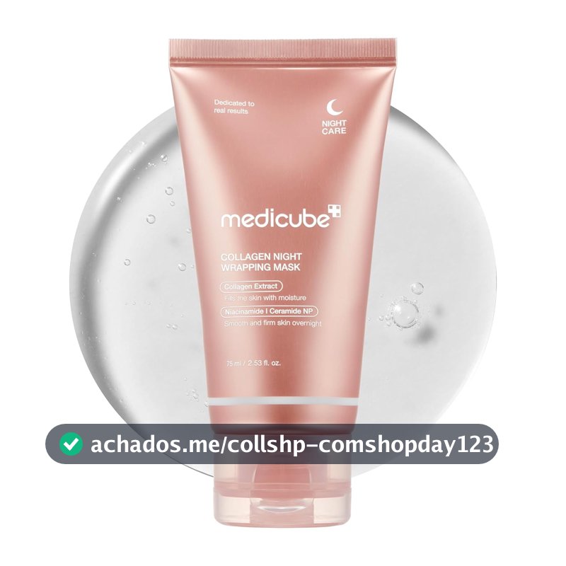 Máscara Facial de Colágeno medicube, Noturna