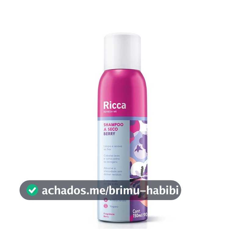 Ricca Shampoo Seco Berry 150ml
