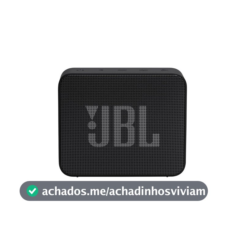 JBL Go Essential 2 Caixa de Som Bluetooth Portátil Preta