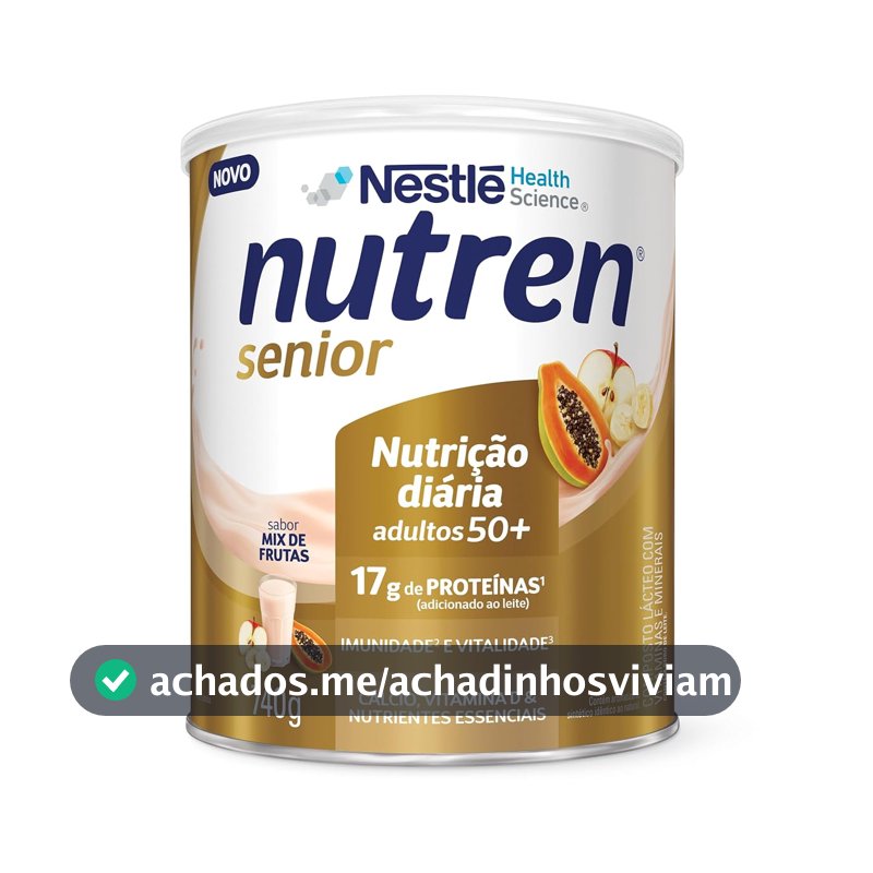 Composto Lácteo de Mix de Frutas Nutren Senior, 740g