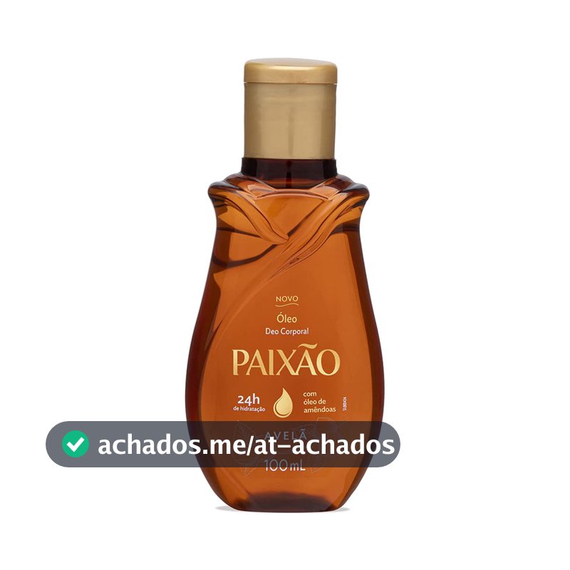 Paixão Óleo Corporal Avelã 100 Ml