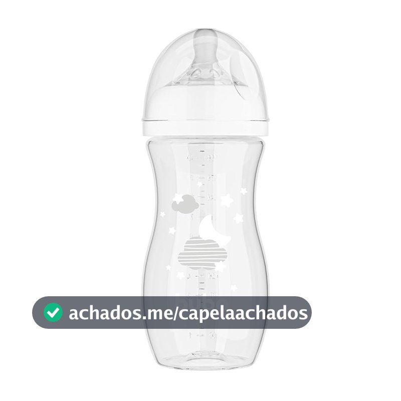 Buba, Mamadeira Easy Flow Nuvem Branca 330ml