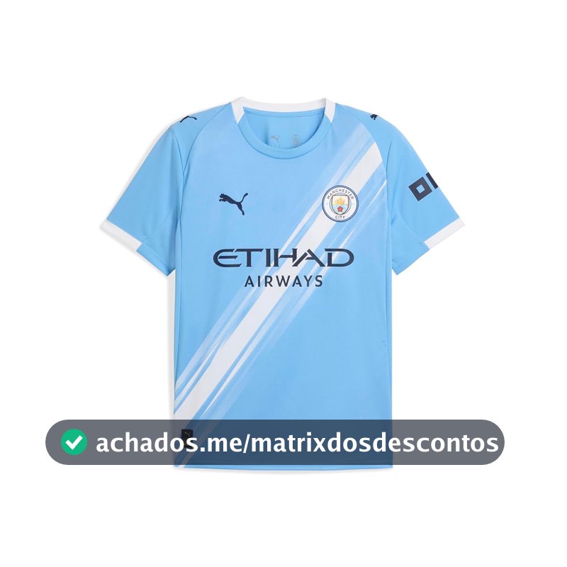 Camisa Puma Manchester City 25/26 Home Masculina