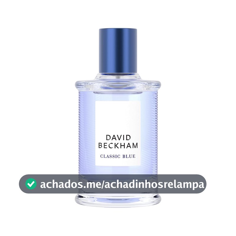 David Beckham Perfume Classic Blue Eau de Toilette Masculino 50ml