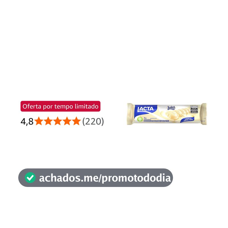 Chocolate Lacta Laka Com 12 Unidades De 28g