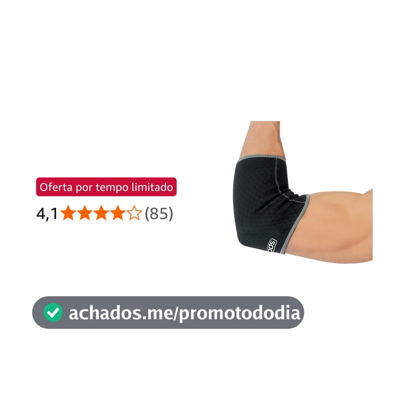 Cotoveleira Premium Speedo UNISSEX M Preto