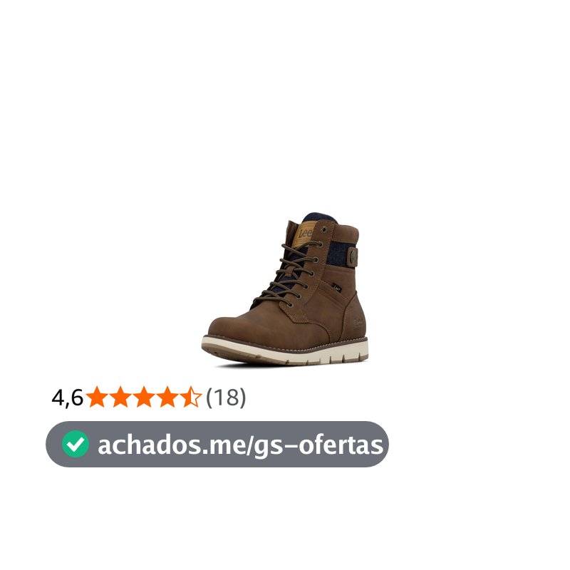 Lee Bota masculina Hudson Chukka