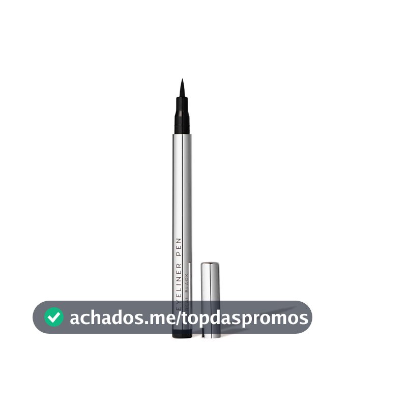 Caneta Delineadora de Olhos Océane Purple, Real Black, 1,8g