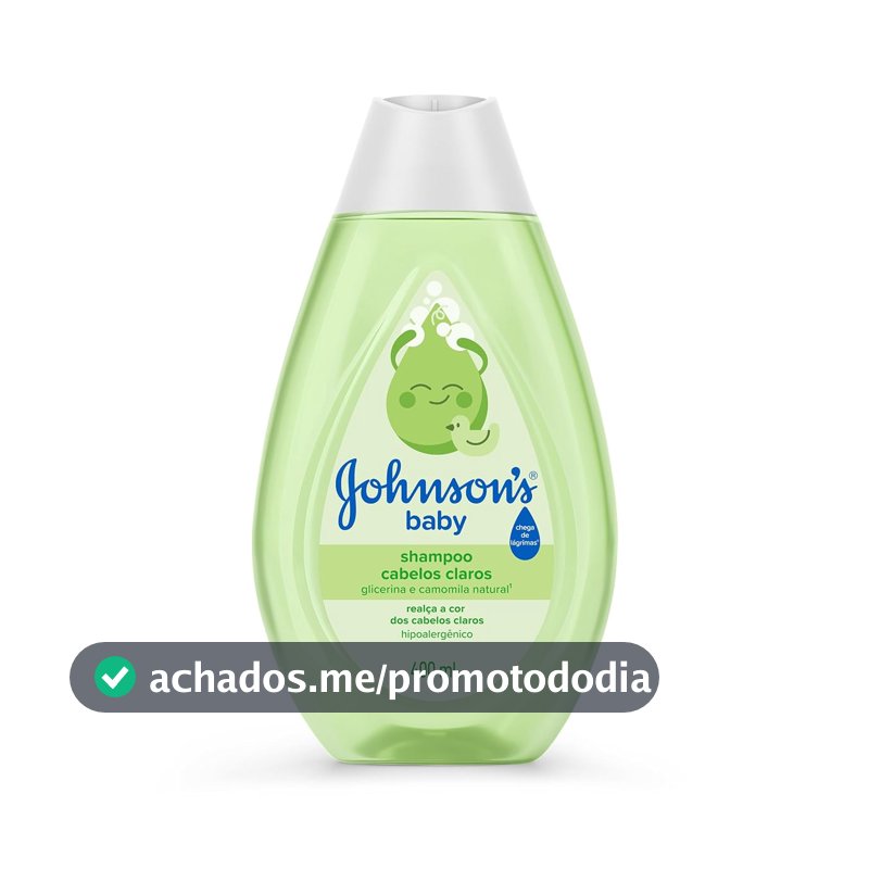 Shampoo Johnson's Baby Cabelos Claros, 400ml