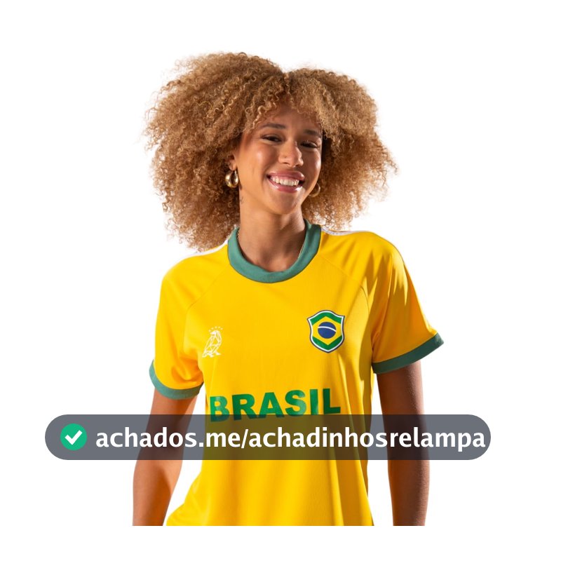 Camisa Brasil Cheiro Feminina