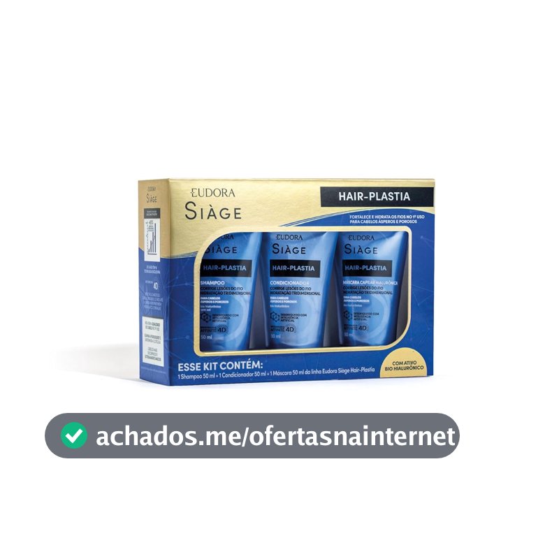 KIT SIAGE HAIR PLASTIA MINI