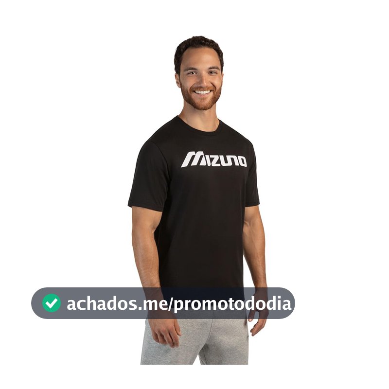 Camiseta Mizuno Big Logo Masculina