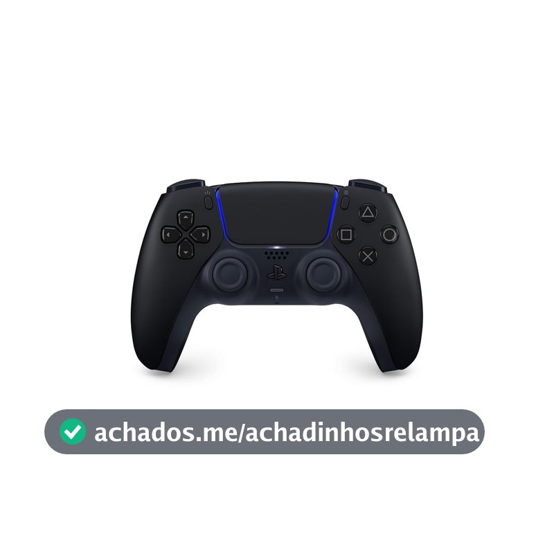 Controle sem fio PlayStation DualSense™ – Midnight Black