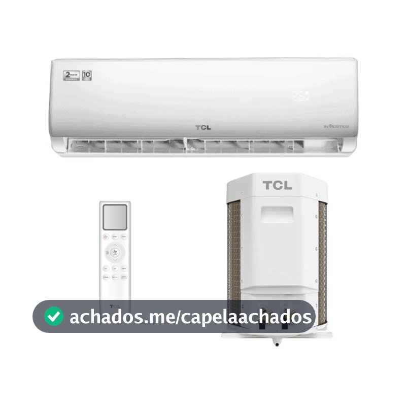 AR CONDICIONADO TCL SPLIT HI WALL ELITE INVERTER 12.000 BTUS TAC-12CSGV-INV 220V