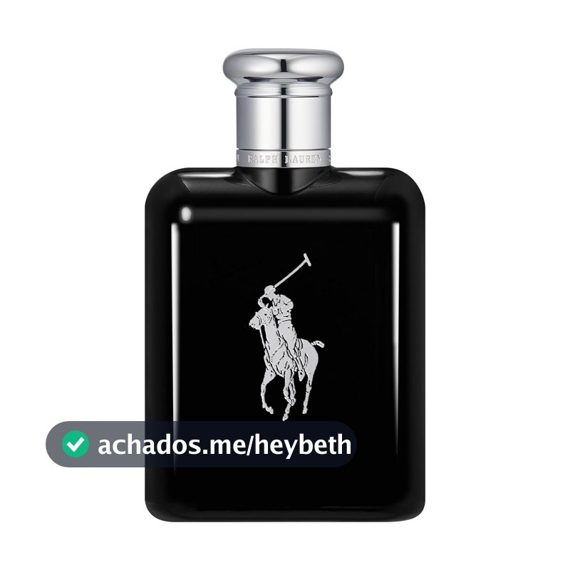 Ralph Lauren, Perfume Masculino, Polo Black, Eau de Toilette, 40 ml