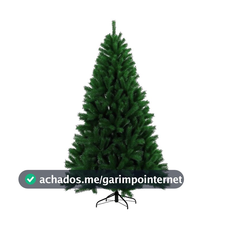 Árvore de Natal Luxo Super Premium Pinheiro 1,80 m — 800 Galhos, Cheia e Realista, Decoração para Casa com Estilo e Sofisticação