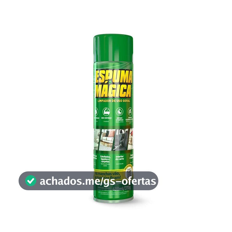 Espuma Mágica Aerossol 400ml / 370g