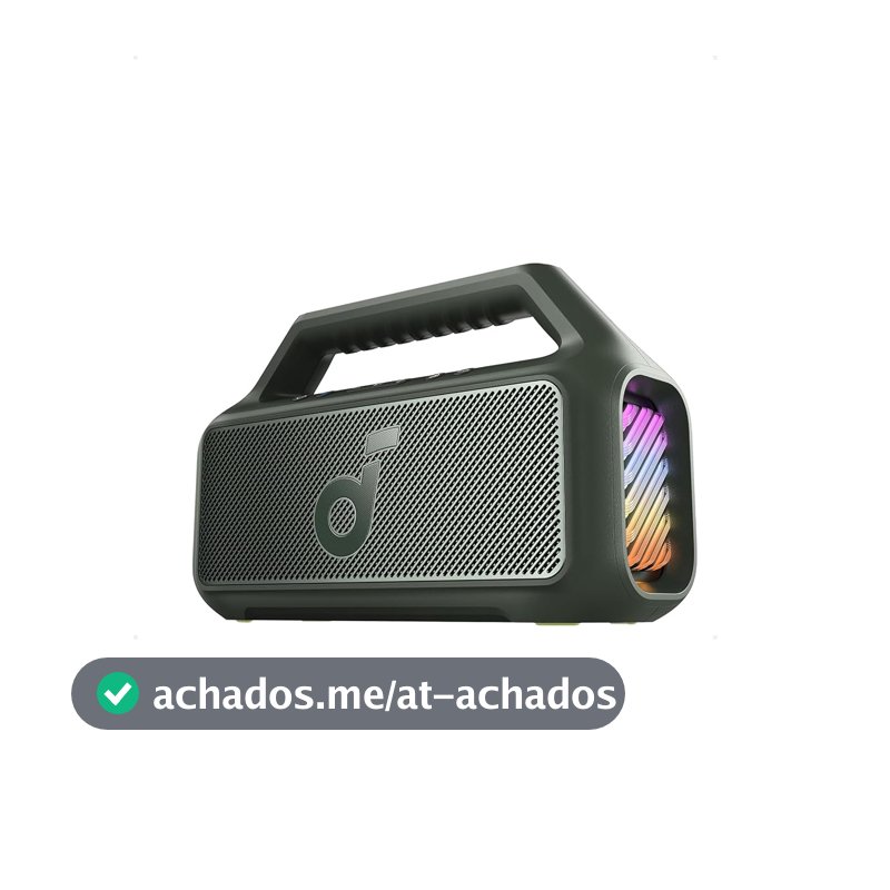 soundcore Boom 2 da Anker, Caixa de Som Portáteis Bluetooth, 80W, IPX7