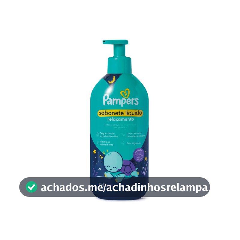 Pampers Sabonete Líquido Relaxamento 400ml