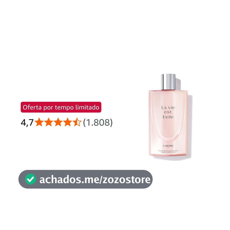 Lancôme, La Vie Est Belle, Loção Corporal, Para todos os tipos de pele, Lait Corps de Parfum, 200ml