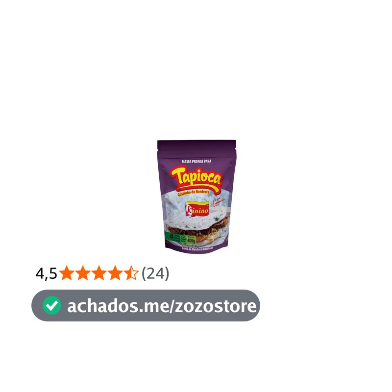 Tapioca Hidratada 400G Kinino
