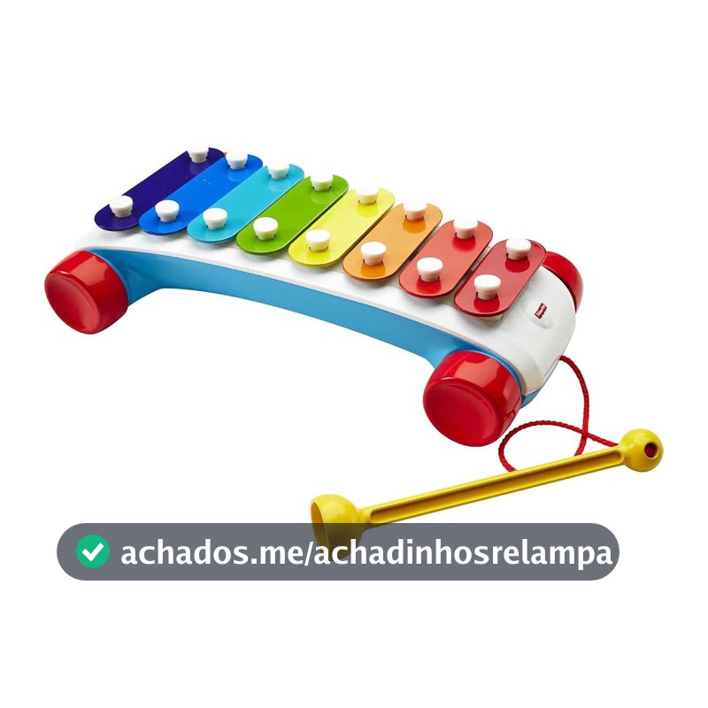 Fisher-Price Brinquedo para Bebês Novo Xilofone 18 meses