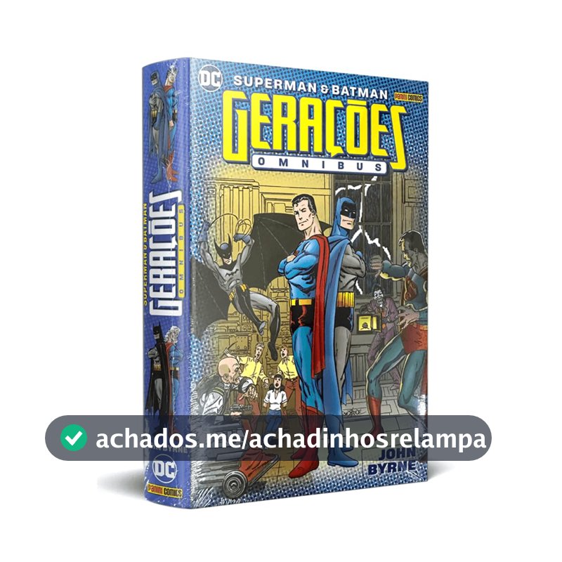 Livro - Superman & Batman: Gerações Omnibus - Novo/Lacrado