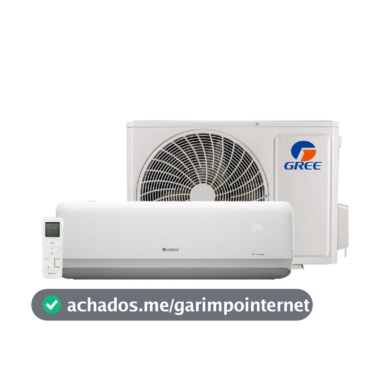 Gree Ar Condicionado Split Hi Wall Inverter Gree G-Side 12000 BTU/h Frio GWC12ATCXB-D6DNA3C – 220 Volts