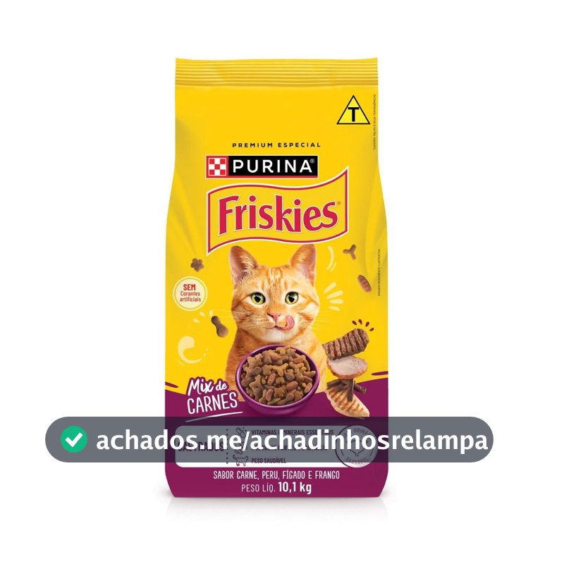 Purina Friskies Ração Gatos Castrados Friskies Mix De Carne 10 1Kg