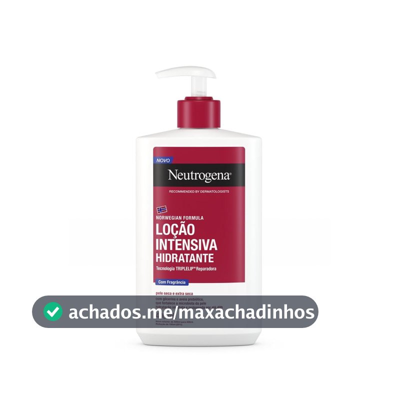 Hidratante Corporal Neutrogena Norwegian Intensivo, Com Fragrância, 400ml