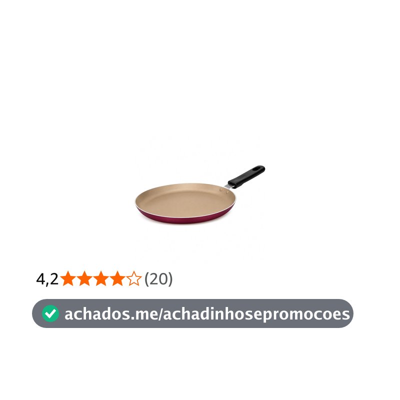 Frigideira Panquequeira Antiaderente Premium – Panquecas, Tapiocas, Crepes e Omeletes
