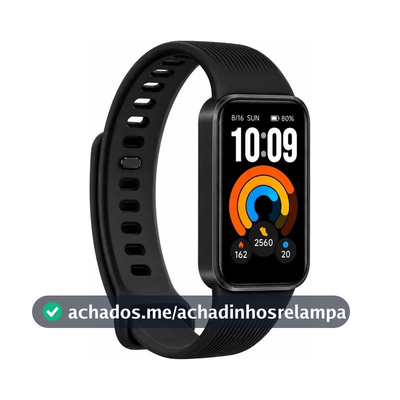 Relógio Mi Band 11 smart-band 11 ACTIVE (GLOBAL)(PORTUGÊS) Pulseira Inteligente, Tela AMOLED 1,47, Relógio inteligente, Fitness, Pulseira Impermeável, 50 Modos Esportivos (PRETO)