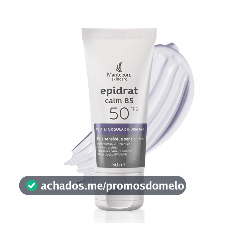 Protetor Solar Hidratante Epidrat Calm B5 FPS50 50ml