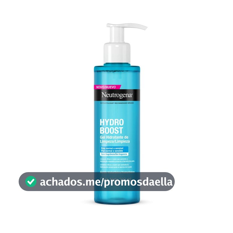 Gel de Limpeza Facial Neutrogena Hydro Boost, 300ml