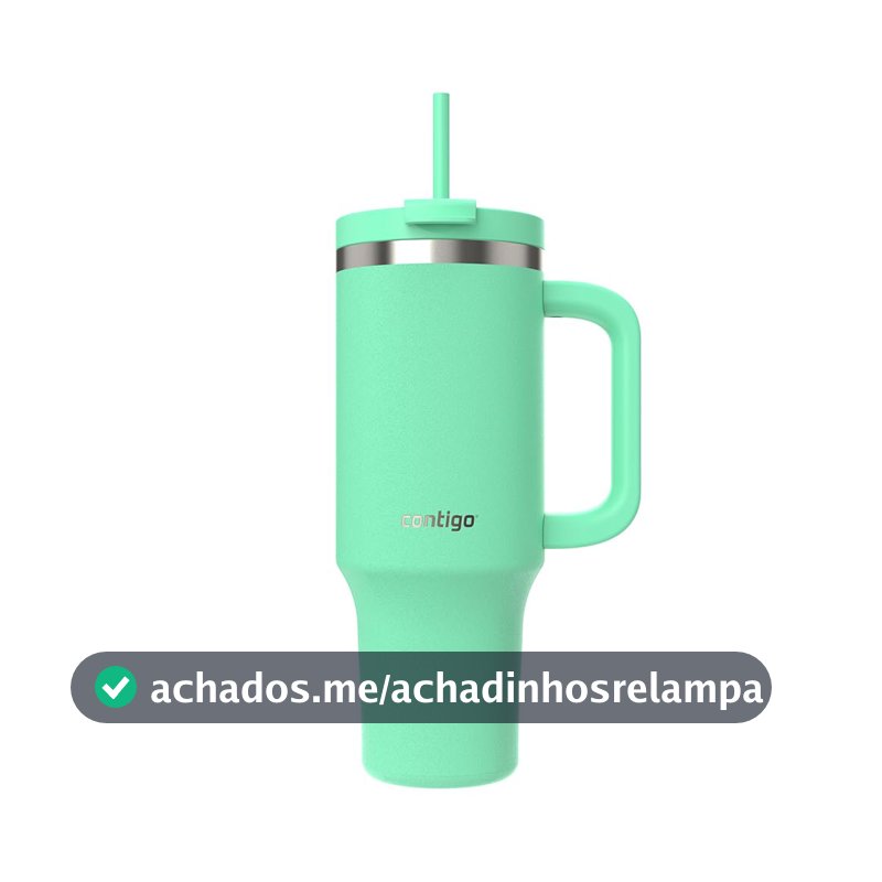 Contigo Copo Térmico Streeterville, com Canudo 1,18L - Verde