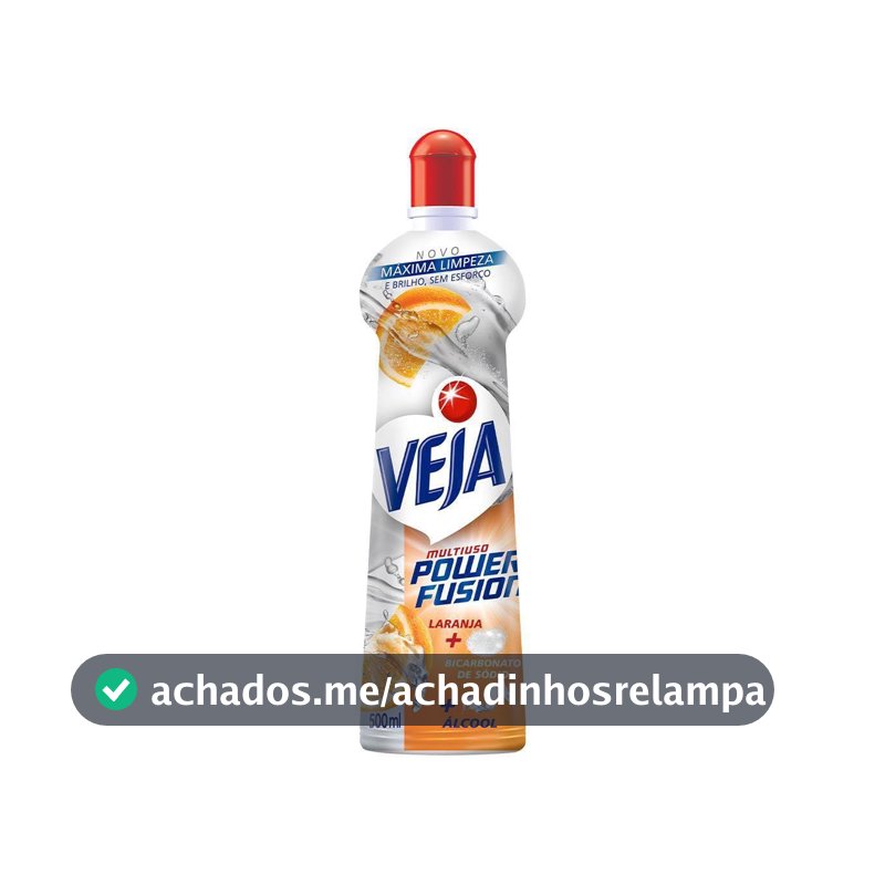 Veja Power Fusion Limpador Multiuso Laranja 500ml