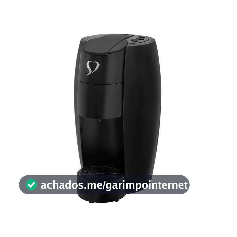 3 Corações TRES Cafeteira Espresso e Multibebida LOV Preta - 127V
