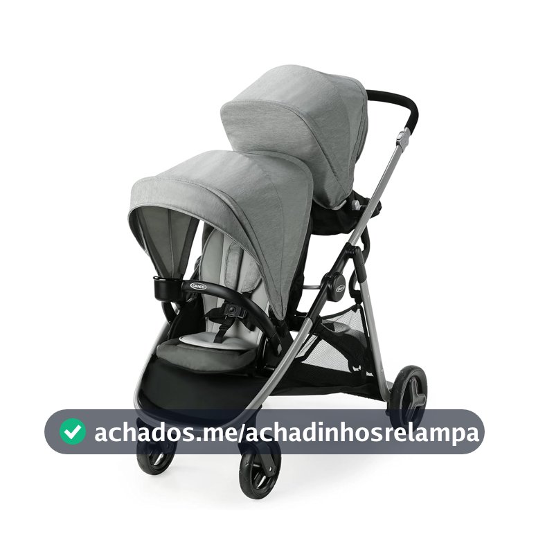 Graco Carrinho de Bebê Gêmeos Passeio Ready2Grow LX 2.0 CZ