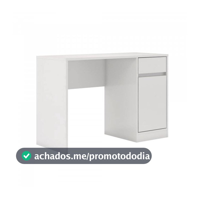 Escrivaninha 1 Gaveta 1 Porta Demóbile Office Morada