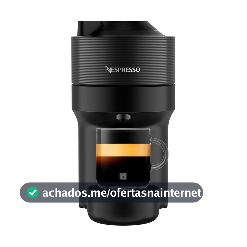 Cafeteira Espresso Nespresso Vertuo Pop Preta 220V