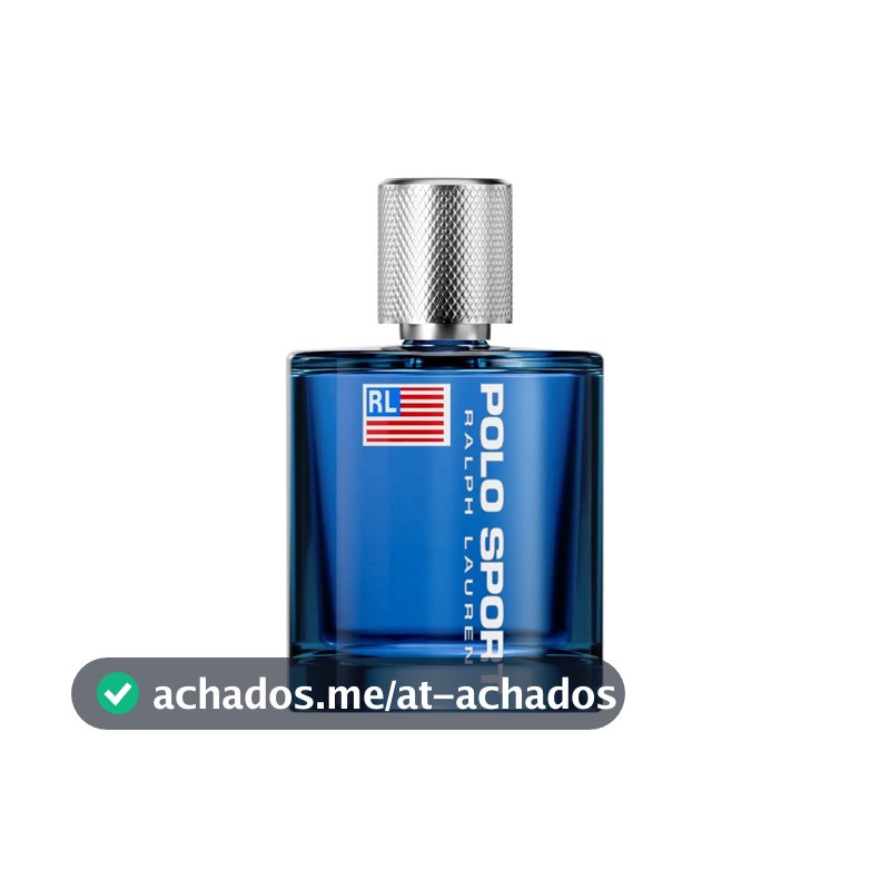 Ralph Lauren Polo Sport Perfume Masculino, Fragrância Aromática Cítrica para Homens com Estilo de Vida Ativo, Eau de Toilette Refrescante e Energizante 100ml