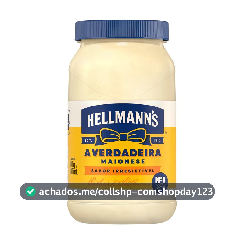Maionese Tradicional Hellmann's, 500g
