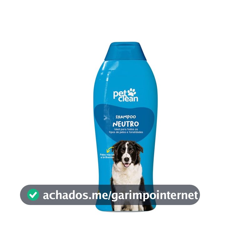 Shampoo Neutro 2 em 1-700 ml, Pet Clean