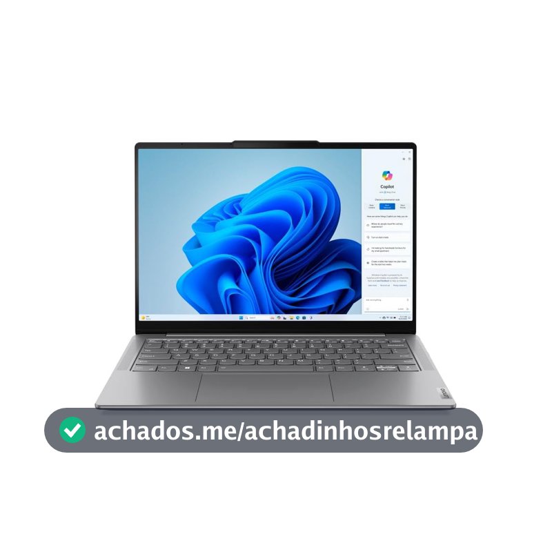 Notebook Yoga Slim 7i Intel Core Ultra 5, 16GB, 512GB SSD Intel Arc Graphics, 14" OLED, W11, 1.39kg, 83GM0003BR